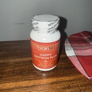 BrainMD Daniel Amen 3-in-1 Happy Saffron Plus - Mood, Memory, Sexual, 90 Caps